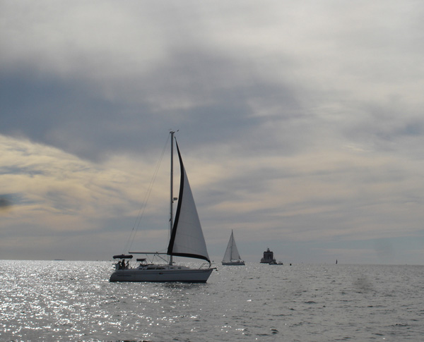 Cloudy Sailings in Long Island Sound